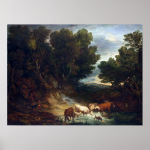 Poster Thomas Gainsborough The Watering Place