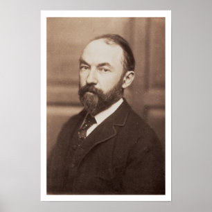 Poster Thomas Hardy (1840-1928) (photo sépia)