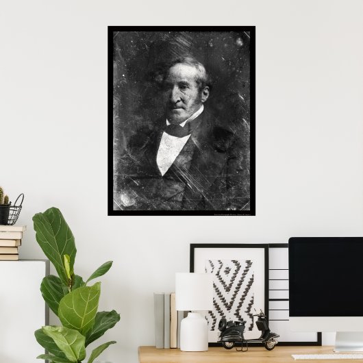 Poster Thomas Hart Benton Daguerreotype 1845 (Bureau à domicile)