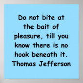 Poster thomas jefferson (Devant)