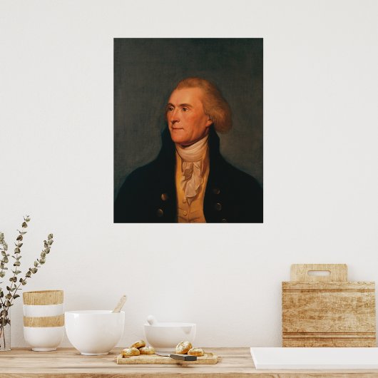 Poster Thomas Jefferson (Cuisine)