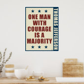 Poster Thomas Jefferson (Cuisine)