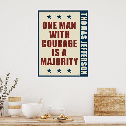 Poster Thomas Jefferson (Cuisine)