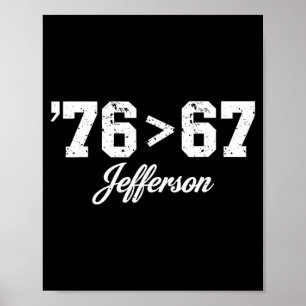 Poster Thomas Jefferson 76 67 Évidence Faire l'Histoire