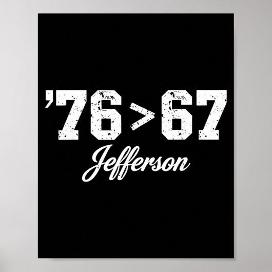 Poster Thomas Jefferson 76 67 Évidence Faire l'Histoire (Devant)
