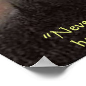 Poster Thomas Jefferson Citation de sagesse "dépenser de (Coin)