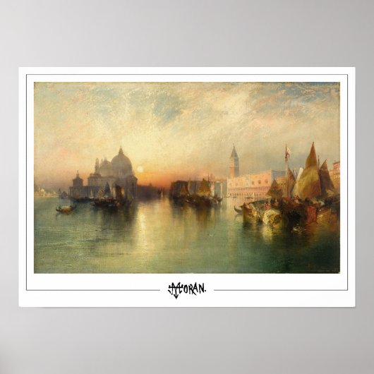 Poster Thomas Moran Art #433 (Devant)