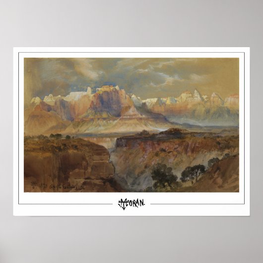 Poster Thomas Moran Fine Art #114 (Devant)
