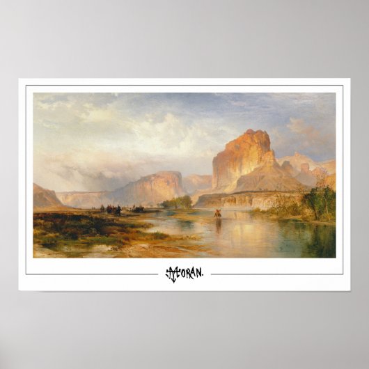 Poster Thomas Moran Fine Art #127 (Devant)