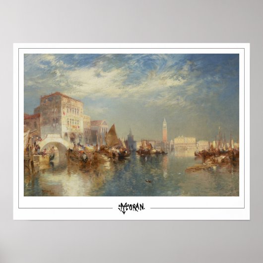 Poster Thomas Moran Fine Art #421 (Devant)