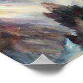 Poster Thomas Moran, Le Grand Canyon du Yellowstone (Coin)