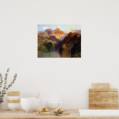 Poster Thomas Moran Zoroaster Peak (Cuisine)
