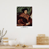 Poster Thomas More Par Hans Holbein Le Jeune (Cuisine)