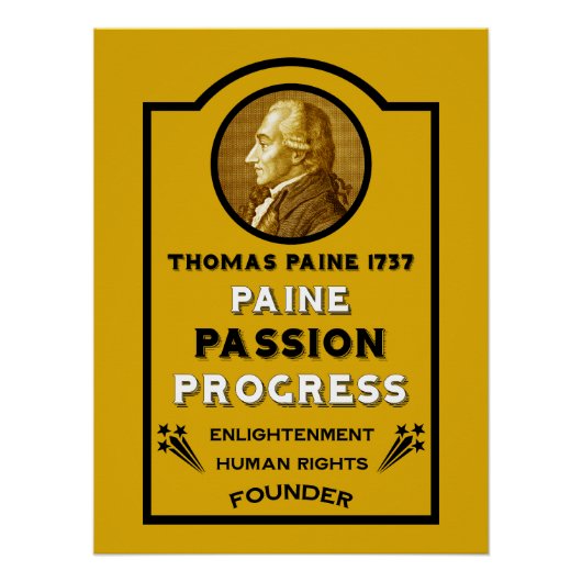 Poster Thomas Paine (Devant)