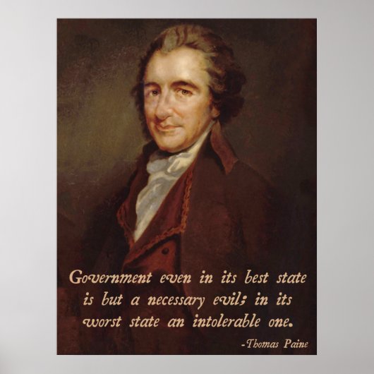 Poster Thomas Paine (Devant)