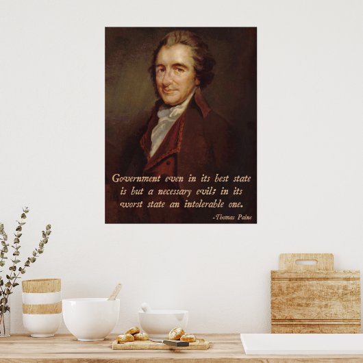 Poster Thomas Paine (Cuisine)