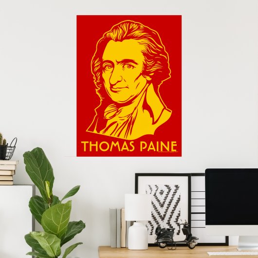 Poster Thomas Paine (Bureau à domicile)