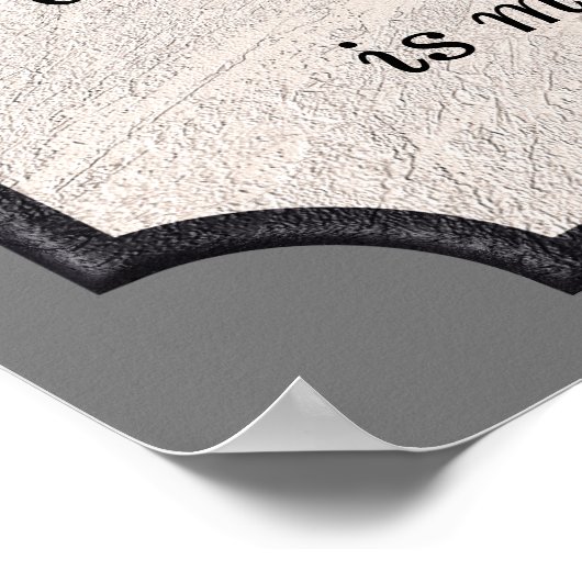 Poster Thomas Paine - Devis - Imprimé (Coin)