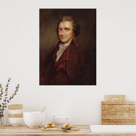 Poster THOMAS PAINE par : Auguste Millière Imprimer (Cuisine)
