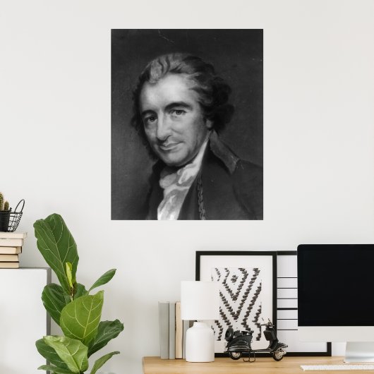 Poster THOMAS PAINE par : Auguste Millière Imprimer (Bureau à domicile)