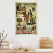 Poster Thomas W. Keene dans Othello de William Shakespear (Cuisine)