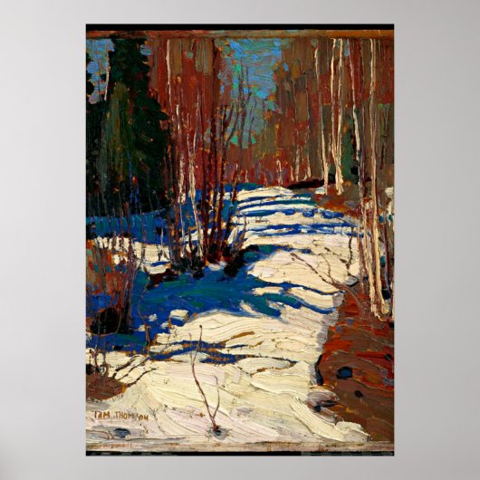 Poster Thomson - Chemin Derrière Mowat Lodge (Devant)