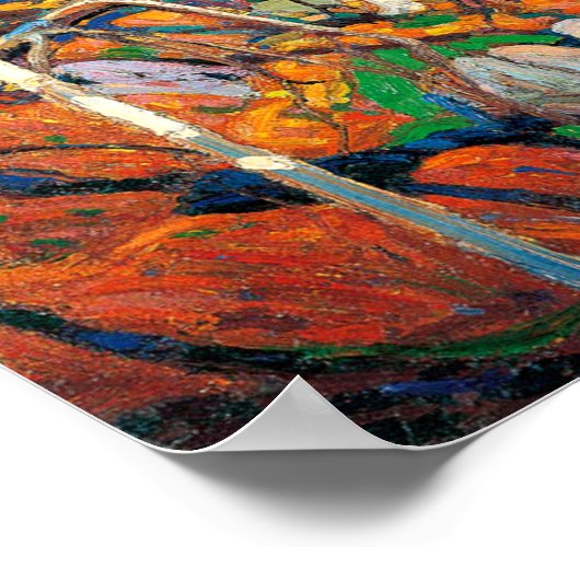 Poster Thomson - Dans le Northland (Coin)