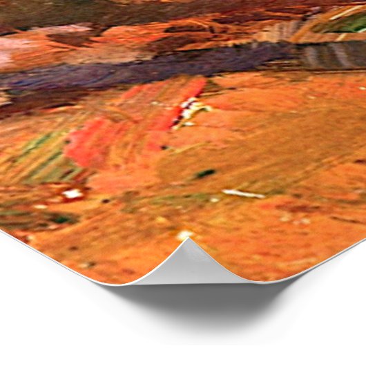 Poster Thomson - Vue sur le parc Algonquin, (Coin)