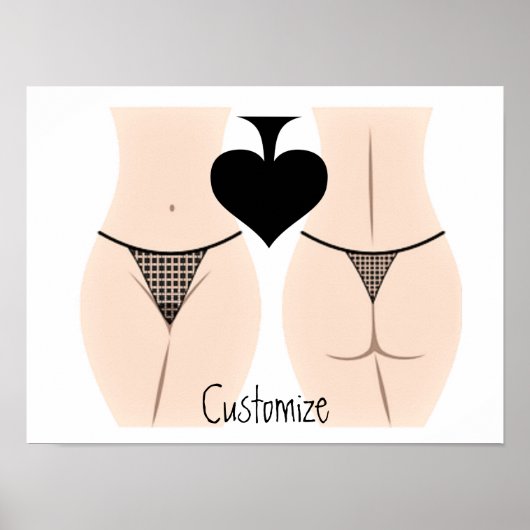 Poster Thong Panty Spade Thunder_Cove (Devant)