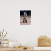 Poster Thor avec un marteau, statuette trouvée en Islande (Cuisine)