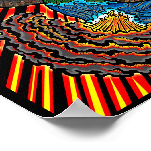 Poster Thor vs Jörmungandr (Coin)