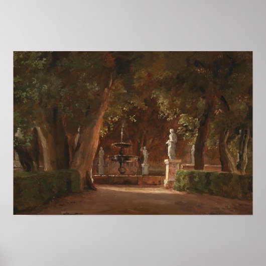 Poster Thorald Laessoe - Gartenpromenade (Devant)