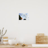 Poster Thoreau Citation, Bonheur (Cuisine)