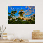Poster Thoreau, étoile du matin (Cuisine)