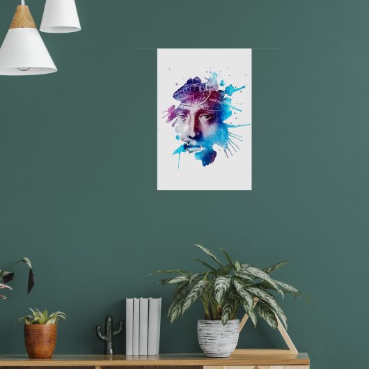 Poster Thorn Crown Jésus Christ Passion Art Abstrait (Salon 1)