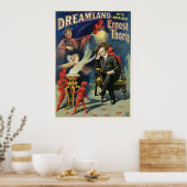 Poster Thorn Magician ~ Dreamland Vintage Magic Act (Cuisine)