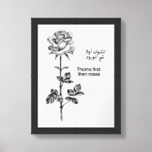 Thorns d'abord puis Roses