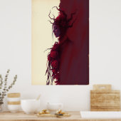 Poster Thorns & Grace : Fleur de Crimson (Cuisine)