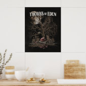 Poster Thorns of Eden - Gothic Streetwear Design (Cuisine)