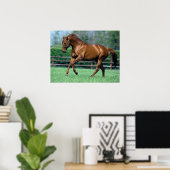 Poster Thoroughbred Stallion, Irlande (Bureau à domicile)