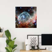 Poster Thor's Helmet Nebula Space (Bureau à domicile)