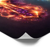 Poster Three Cross Art (Coin)