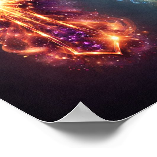 Poster Three Cross Art (Coin)