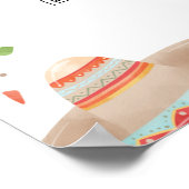 Poster Three-esta 3rd Birthday Party Welcome Sign (Coin)