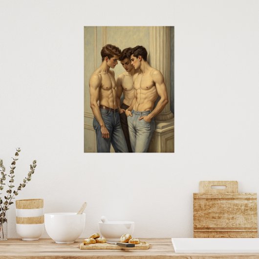 Poster Three graces: A romantic study in desire (Cuisine)