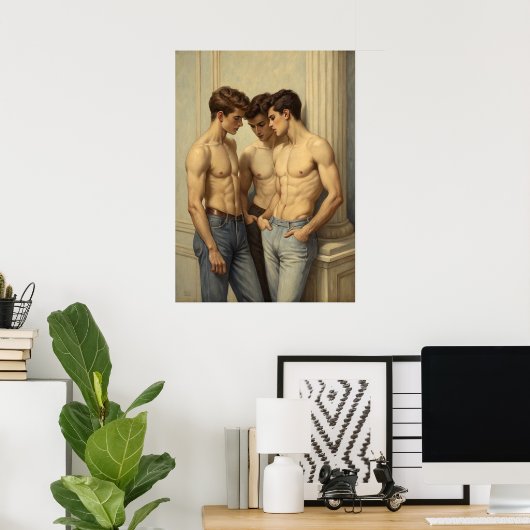 Poster Three graces: A romantic study in desire (Bureau à domicile)