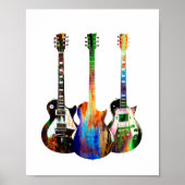 Poster Three Guitars (Devant)