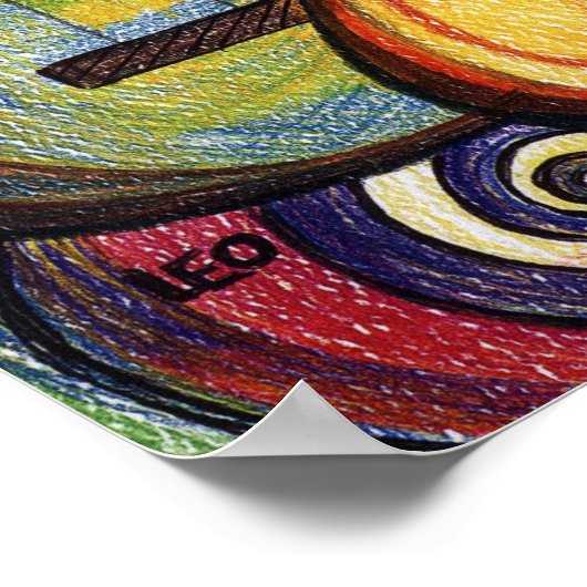 Poster Three Guitars (Coin)