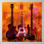 Poster Three Guitars (Devant)