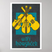 Poster Three Instruments - Matchbox Print - Aesthetic (Devant)